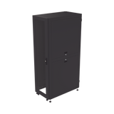 Gabinete para Telecomunicaciones Rack Estándar de 19", 42UR, 600 mm Ancho x 1000 mm Profundidad. Fabricado en Acero, Se envía el Gabinete Armado.