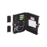 Cierre de Empalme para 24 fusiones de fibra óptica, Interior/Exterior, con 8 acopladores SC/APC y splitter 1x8 SC/APC Incluido, IP65