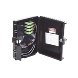 Cierre de Empalme para 24 fusiones de fibra óptica, Interior/Exterior, con 16 acopladores SC/APC y splitter 1x16 SC/APC Incluido, IP65