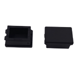 Inserto ciego para placas acopladoras LP-FO-D06 y LP-FO-D12, color negro, Bolsa con 100 pcs