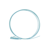 Pigtail de Fibra Óptica Simplex LC, PVC, OM4 50/125, Aqua, 1 metro
