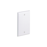 Placa de Pared Ciega Universal, Color Blanco