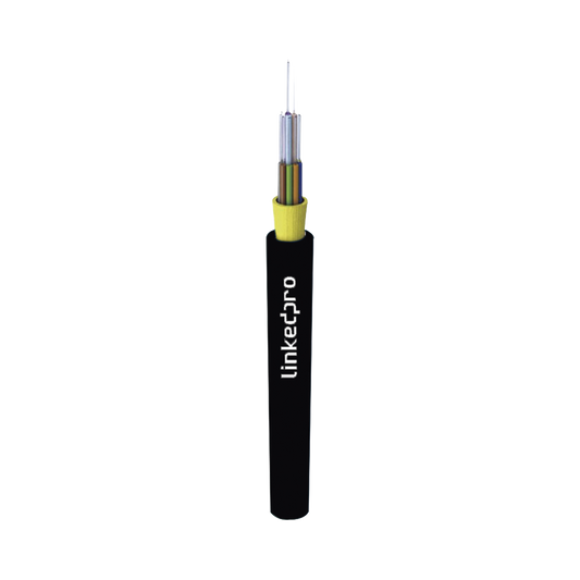 Cable de Fibra Óptica Multimodo OM4 50/125, 12 hilos, Interior/Exterior, Tight Buffer 900µm, OFNR Riser, Dieléctrica, Precio Por Metro, (Hasta 2000 metros en un solo tramo de cable)