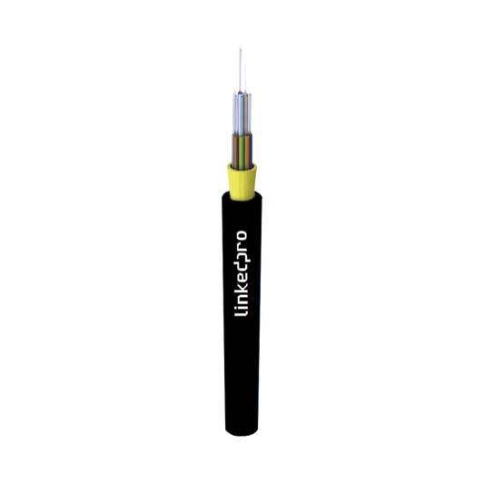 Cable de Fibra Óptica Monomodo 9/125, 12 hilos, Interior/Exterior, Tight Buffer 900µm, OFNR Riser, Dieléctrica, Precio Por Metro, (Hasta 2000 metros en un solo tramo de cable)