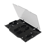 Charola de Empalme para Fibra Óptica, Protección para 24 Empalmes de Fusión o Mecánicos, Compatible con Distribuidor LPODF8024