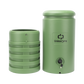 Pedestal para Cajas de Empalme de Fibra �ptica Cil�ndrico Color Verde con Bracket Est�ndar (No Incluye Caja de Empalme)