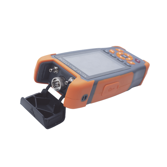 Medidor de Potencia Óptica (OPM) para Fibra Óptica en Redes FTTx / Soporta 3 Longitudes de Onda: 1310nm , 1490nm y 1550nm / Rango de Medición de -40 a 25dBm  / Incluye Función VFL 10mW / Función para Probar de cables