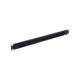 Panel ciego tipo cepillo color Negro, 19in 1UR