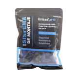 Kit de Montaje Rápido para Equipos en Rack / No más Tuercas Enjauladas / Soporta hasta 50 kg (50 Piezas)