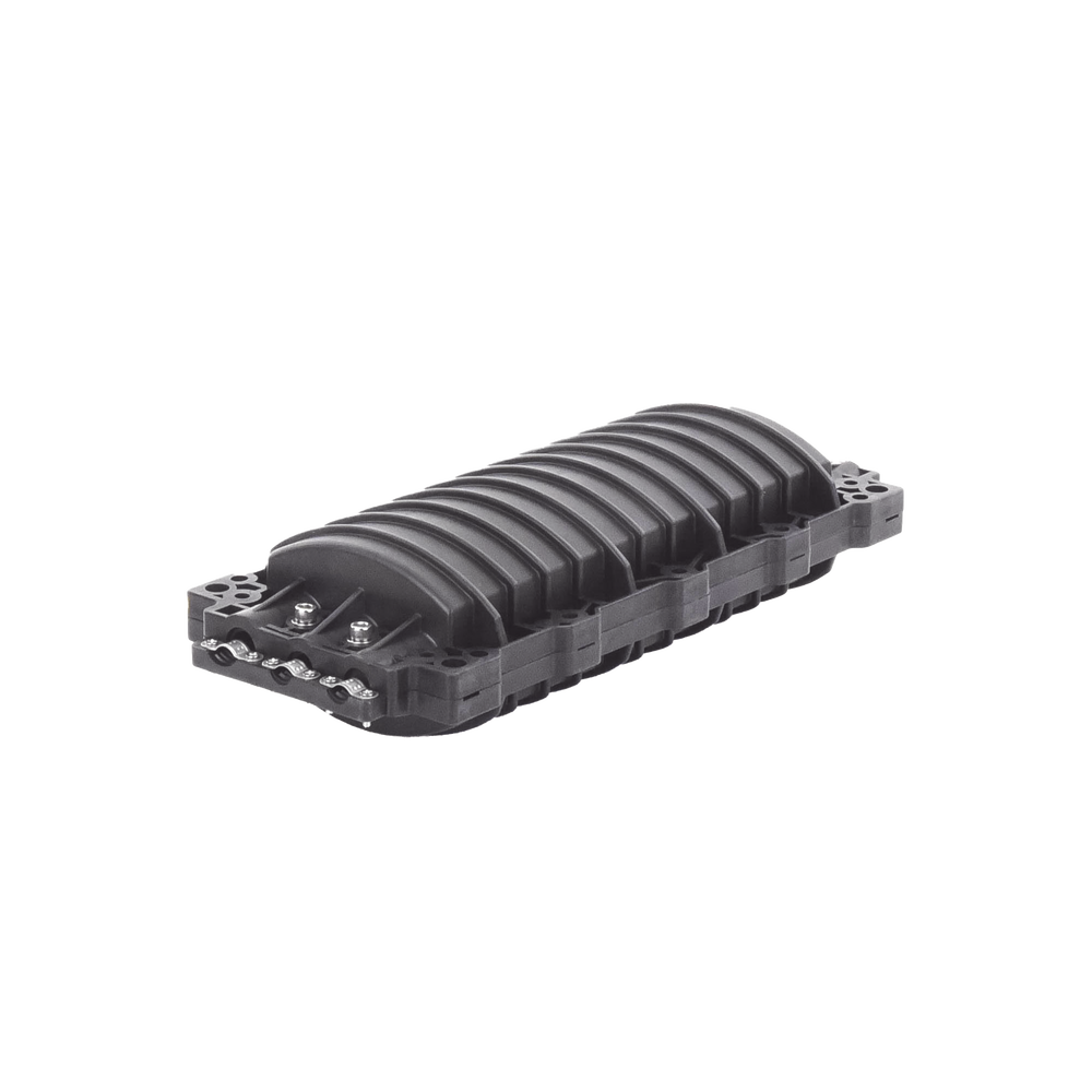 Caja de Distribuci�n de Fibra �ptica Horizontal, Hasta 96 Empalmes, Exterior IP68, 2 Puertos de Entrada y Salida