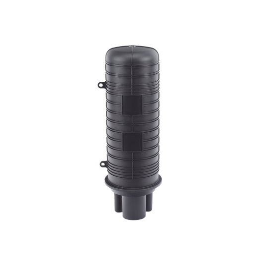 Caja de Distribuci�n de Fibra �ptica Vertical Tipo Domo, 48 Empalmes (Expandible Hasta 96 Empalmes con Charola LP-SCV-48-ST), Exterior, IP68