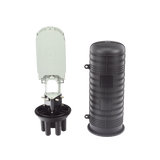 Caja de Distribuci�n de Fibra �ptica Vertical Tipo Domo, 48 Empalmes (Expandible Hasta 96 Empalmes con Charola LP-SCV-48-ST), Exterior, IP68