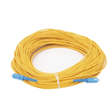 Jumper de Fibra Óptica Monomodo SC/UPC-SC/UPC Simplex de 50 metros,  3mm