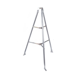 Montaje de tripie para exterior, altura total del tripie 1.52 m. Compatible con mástiles de hasta 3 m de largo 1  1/4 a 2" de diámetro