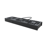 Kit de 3 Ventiladores 110 Vca (12 x 12 cm) con Clavija para Gabinete de Piso