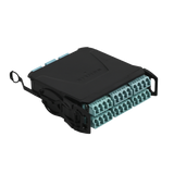 Módulo Plug & Play LightVerse, Hasta 24 fibras, Base 8 Hembra, "Shuttered" LC/UPC para fibra Multimodo OM4, UL Loss