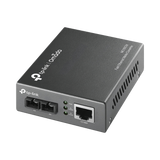 Convertidor Fibra Óptica Multimodo /  1 Puerto RJ45 10/100 Mbps / Puerto Fibra Óptica SC 100 Mbps / Hasta 2 Km / Plug and Play