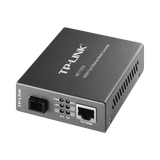 Convertidor Fibra Óptica WDM Monomodo / 1 puerto RJ45 10/100 Mbps / 1 puerto SC/UPC 100 Mbps /  Hasta 20 Km / Para su Funcionamiento Requiere el Modelo MC111CS / Plug and Play