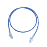 Patch Cord MC5 Modular Cat5e UTP, CM/LS0H, 3ft, Color Azul, Versión Bulk (Sin Empaque Individual)
