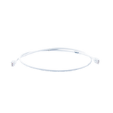 Patch Cord MC6 Modular Cat6 UTP, CM/LS0H, 3ft, Color Blanco, Versión Bulk (Sin Empaque Individual)