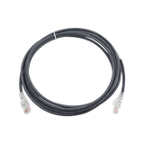 Patch Cord MC6 Modular Cat6 UTP, CM/LS0H, 7ft, Color Negro