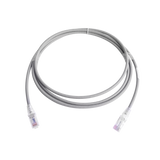 Patch Cord MC6 Modular Cat6 UTP, CM/LS0H, 7ft, Color Gris, Versión Bulk (Sin Empaque Individual)