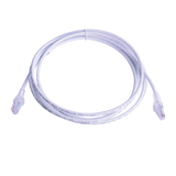 Patch Cord MC6 Modular Cat6 UTP, CM/LS0H, 10ft, Color Blanco, Versión Bulk (Sin Empaque Individual)