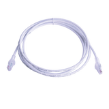Patch Cord MC6 Modular Cat6 UTP, CM/LS0H, 15ft, Color Blanco