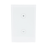 (ZWAVE) Dimmer panel táctil touch inalámbrico Zwave Plus. Compatible con Hubitat HC8, Álula  M2M, otros