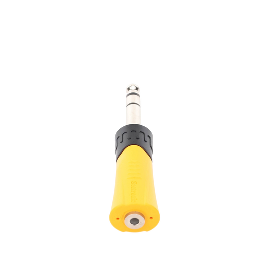 Conector Estéreo | 1/4in - Jack de 3.5 mm | Adaptador de Carcasa de Plastico