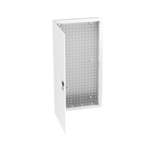 Gabinete Multipropósito de Montaje en Pared, de 28 in de Altura, Con Puerta Reversible, Fabricado en Acero, Color Blanco