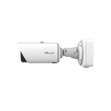 Cámara IP Bullet Motorizada Pro con IA / 4K Ultra HD 8MP / Lente Motorizado 2.7-13.5mm / WDR 120dB / Iluminación 0.002Lux / IR 100m / PoE+ / IP67 IK10 / Analítica Inteligente / Cumplimiento NDAA