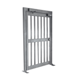 Puerta de Alta Seguridad de Cuerpo Completo  ACABADO EN ACERO GALVANIZADO