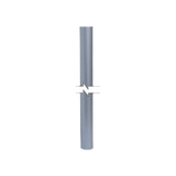 Mástil 6 metros, 2" diámetro Acero Inoxidable.
