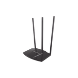 Router N de alta potencia 300 Mbps / 1 Puerto WAN 10/100 / 3 Puertos LAN 10/100 / Chip PA (potencia transmisión 2x) / 3 Antenas de 7 dBi