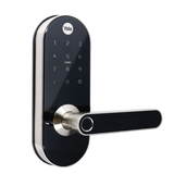 Cerradura Digital  YMC420 / con Teclado Táctil / lector de Tarjetas / Huellas /  Incluye HUB / compatible con YALE CONNECT
