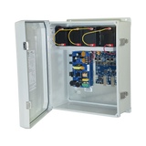 Fuente de Alimentación para PoE / 2 Entradas 1G Fiber SFP / 4 Salidas 10/100/1000 PoE/PoE+ configurable para 2 Salidas 60W Hi-PoE / Nema IP66 / Con capacidad de batería de respaldo / Requiere batería