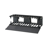 Organizador de Cables Horizontal NetManager, Sencillo (Solo Frontal), Para Rack de 19in, 3UR