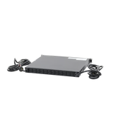 PDU Monitoreable de Transferencia Automática ATS (Fuente Redundante), Con 10 Salidas 5-15R,   Enchufes de Entrada L5-20P, Instalación Horizontal de 19in, 1UR, 20 Amp, 120 Vca