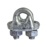Nudo/ Perro/ Abrazadera Acero Forjado para Cable de 1/4" Galv. por Inmersión en Caliente.