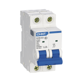 Pastilla para Riel Din, 2 Polos, 16 Amp, Vca:110/415v, 6kA, Catálogo: NXB632PC16, Serie: NXB-63.