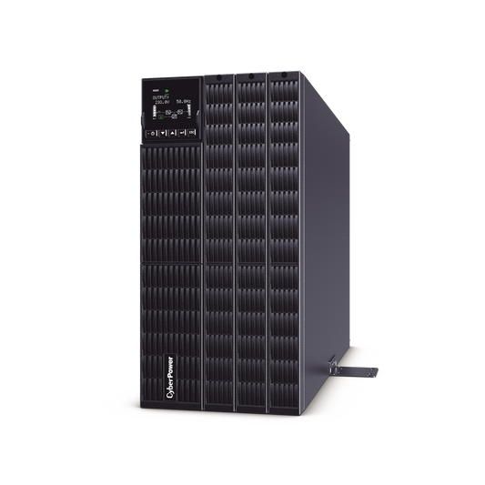 UPS de 10000 VA/10000 W, Online Doble Conversión, 200 - 240 Vac de Entrada, 200 - 240 Vac de Salida, Terminal Hardwired, Onda Senoidal Pura, Torre o Rack de 6 UR, Con 3 Tomas NEMA L6-30R