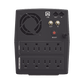 UPS de 1500 VA/900 W, Topología Línea Interactiva, Entrada 120 Vca NEMA 5-15P, y 8 Salidas NEMA 5-15R, Con Regulador de Voltaje (AVR)