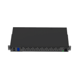 PDU Switchable y Monitoreable por Toma (MS) para Distribución de Energía, Enchufe de Entrada NEMA L5-20P, Con 8 Salidas 5-20R, Horizontal 19in, 120 Vca, 15 Amp, 1UR