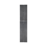 Tapa Final de Fila, Para Organizador Vertical PE2V PatchRunner™ 2, de 45 UR, Color Negro