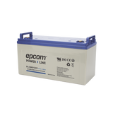 Batería 12 Vcc / 120 Ah / UL / Tecnología AGM-VRLA / CICLO PROFUNDO / Para uso en aplicaciones fotovoltaicas y de emergencia  / Terminales T4