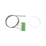 Splitter (Divisor Óptico) tipo PLC, de 1x8, conectores SC/APC de salida