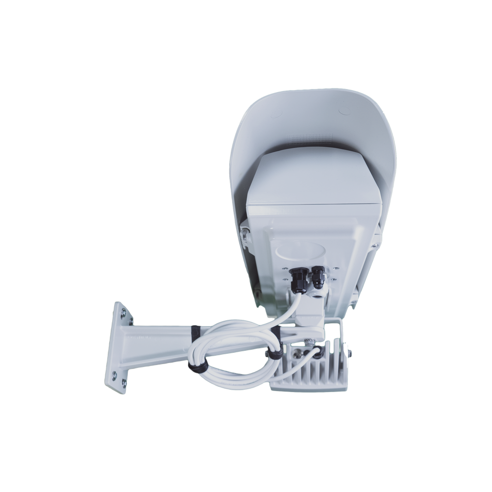 Camara LPR IP 4K con IA / P-Iris / WDR 120dB / H.265 / Captura de LPR hasta 10,000 imagenes / Protección IP67