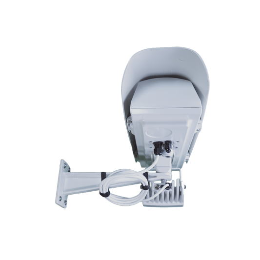 Camara LPR IP 4K con IA / P-Iris / WDR 120dB / H.265 / Captura de LPR hasta 10,000 imagenes / Protección IP67