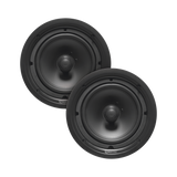 Par de altavoces de techo de 2 vías | woofer de 8in | 120 watts | 8 Ohms